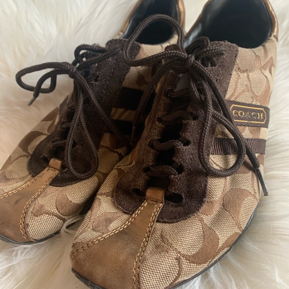 Coach tennis shoes